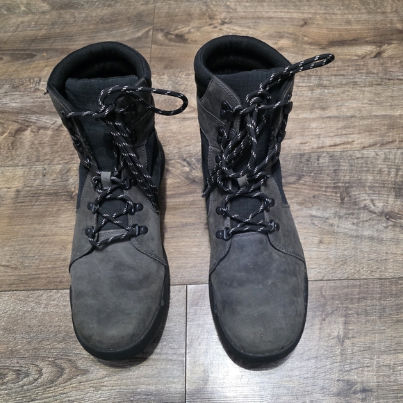 Sorel Leather WP Charcoal Lace-Up Boots Men Size 13 main image 8